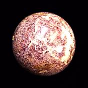 LEPIDOLITE SPHERE.   SP10232POL