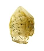 SMOKEY QUARTZ POINT WITH BLACK TOURMALINE   SP11121