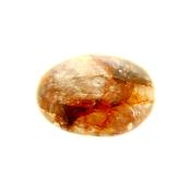 FIRE QUARTZ POLISHED PEBBLE/ PALMSTONE.   SP13446POL