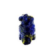 OWL CARVING IN LAPIS LAZULI.   SP13648POL