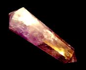 VOGAL CUT HEALING WAND IN AMETHYST.   SP13736POL