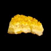 CITRINE DRUZE SPECIMEN (HEAT TREATED).   SP15057SLF