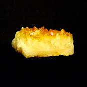 CITRINE DRUZE SPECIMEN (HEAT TREATED).   SP15060SLF