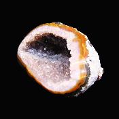 Agate With Amethyst Cave/ Geode Specimen.   SP16381POL