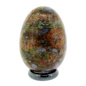 Gemstone Egg In Que Sera Stone.   SP16690POL