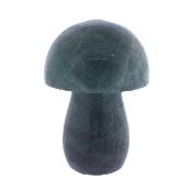 Carving Of A Mushroom In Green Fluorite.   SP16999POL