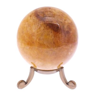 Gemstone Sphere In Golden Healer Quartz.   SP17187POL