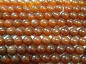 CARNELIAN BEAD STRING.   SPR356