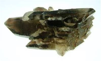 SMOKEY QUARTZ DOUBLE TERMINATED CLUSTER SPECIMEN. SP4038