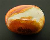 POLYCHROME JASPER POLISHED PEBBLE/ PALMSTONE. SP9539POL