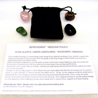 'Bereavement' Medicine Pouch.   SPR16546POL    