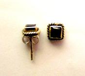 925 SILVER STUD EARRINGS.   E3179