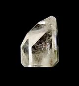 QUARTZ POLISHED POINT SPECIMEN WITH FLAT CUT BASE TO STAND.   SP12331POL