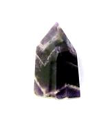 CHEVRON AMETHYST POLISHED POINT SPECIMEN.   SP12357POL