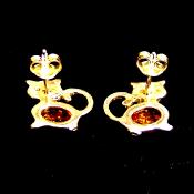 925 SILVER DESIGNER STUD EARRINGS.   SP13940ER