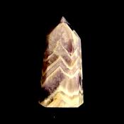 CHEVRON AMETHYST POLISHED POINT SPECIMEN.   SP14170POL