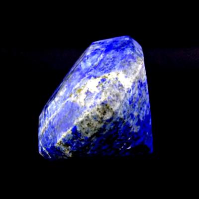 Lapis Lazuli Faceted Diamond Carving.   SP15468POL