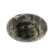 Oval Shape Fully Polished Palm Stone in Black Moonstone.   SP16329POL