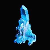 Aqua Aura Quartz Cluster Specimen.   SP16592
