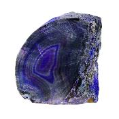 Agate Polished Face Geode In Blue/ Purple Colour.   SP16598SLF