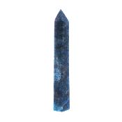 Gemstone Fully Polished And Faceted Point Specimen In Apatite.   SP17055POL