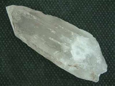 LASER QUARTZ POINT SPECIMEN WITH LITHIUM ETCHING.   SP975