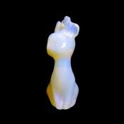 Reindeer Carving in Opalite.   SPR15516POL