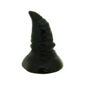 Witch's or Wizard's Hat in Black Obsidian.   SPR16193POL