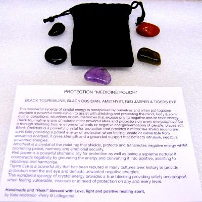 'Protection' Medicine Pouch.   SPR16547POL