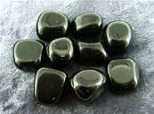 BLACK JADEITE POLISHED PEBBLES. SPR5757POL