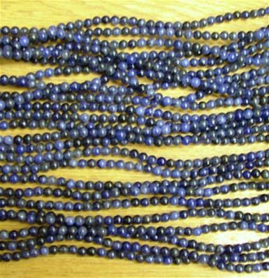 SODALITE BEAD STRING. SPR6025