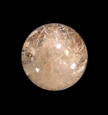 RUTILATED QUARTZ SPHERE.   SP11815POL