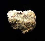 RHODOCHROSITE ON SPHALERITE WITH QUARTZ & TOURMALINE RAW CRYSTAL SPECIMEN.   SP12376