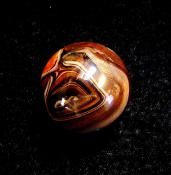 BANDED AGATE SPHERE.   SP12820POL