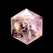 STAR OF DAVID IN AMETHYST.   SP13730POL