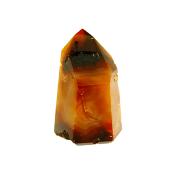 POLISHED CARNELIAN GEODE POINT SPECIMEN.   SP14185POL