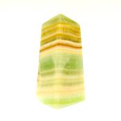 Pistacio Calcite Obelisk.   SP15412POL