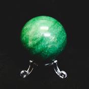 Gemstone Sphere in Green Aventurine.   SP15651POL