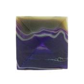 Pyramid in Purple/ Grey Coloured Agate.   SP15673POL