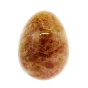 Gemstone Egg In Strawberry Quartz.   SP16527POL