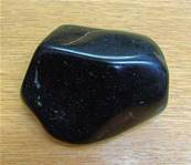 RUSSIAN JET POLISHED PEBBLE SPECIMEN. SP7959POL