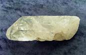 'SELF HEALED' & SURFACE ETCHED QUARTZ POINT SPECIMEN. SP8345