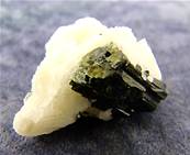 GREEN TOURMALINE IN ALBITE SPECIMEN. SP8875