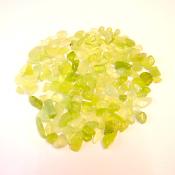 200g BAG OF NEW JADE POLISHED CRYSTAL CHIPS.   SPR14394POL