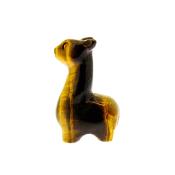 Alpaca carving in Tigerseye.   SPR15340POL