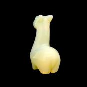 Alpaca carving in Opalite.   SPR15344POL