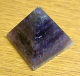 FLUORITE PYRAMIDS