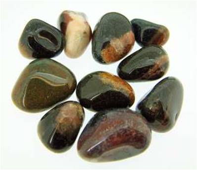 TUMBLED SARDONYX PEBBLES (INDIA). SPR3985POL