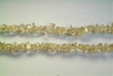 GEM CHIP BRACELET IN LEMON QUARTZ.   SPR665