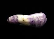 CHEVRON AMETHYST POLISHED PEBBLE SPECIMEN.   SP12317POL